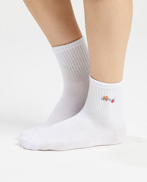 Lot de 2 paires de chaussettes écru - Pimkie