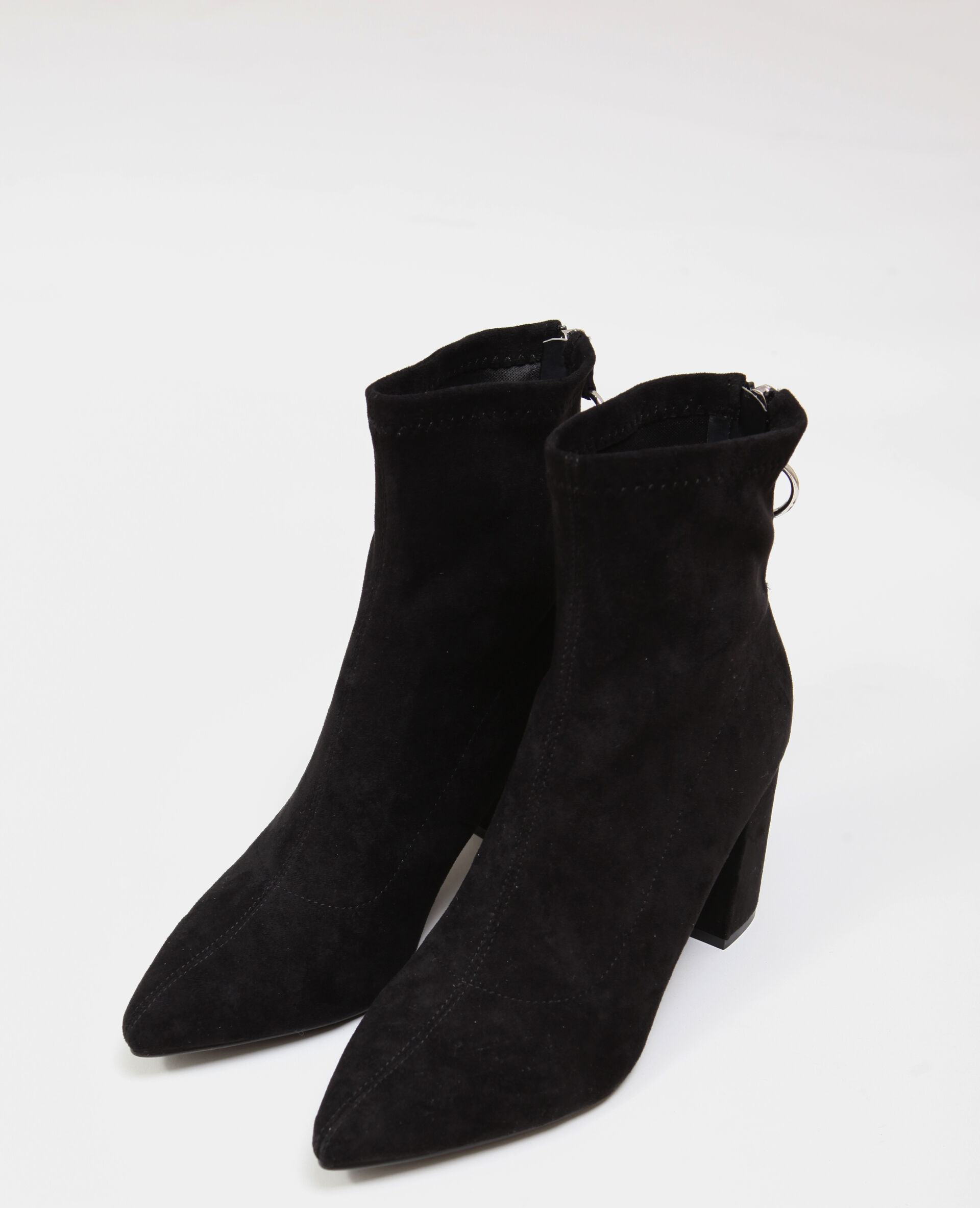 bottines en suedine