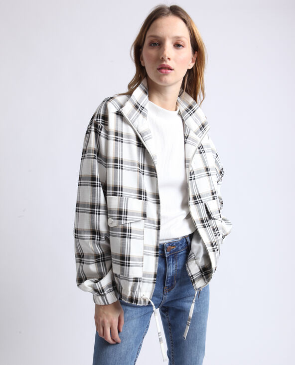 Blouson a carreaux Pimkie