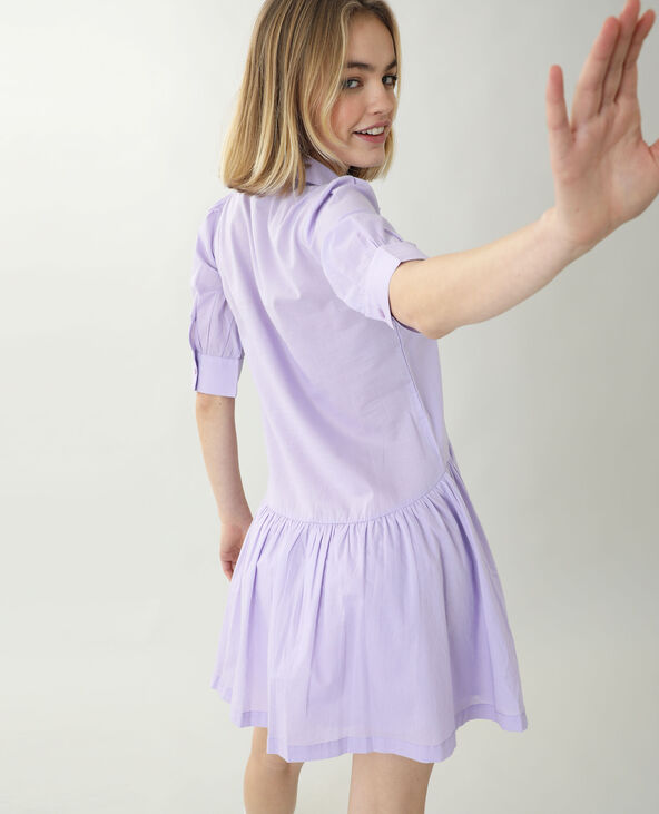 Robe chemise violet - Pimkie