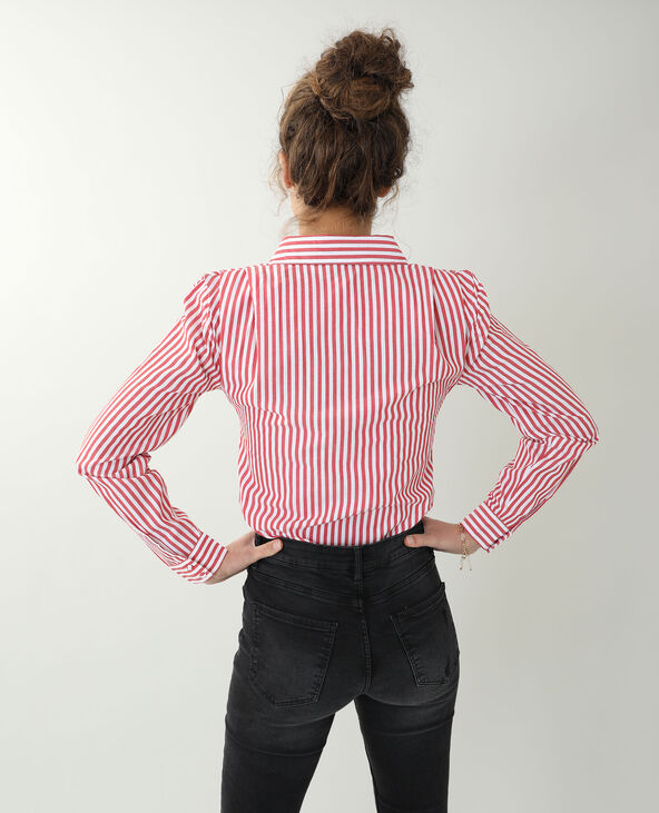 Chemise à épaulettes blanc - Pimkie