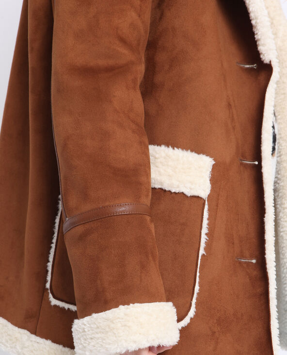 Manteau imitation mouton