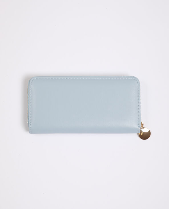 Portefeuille en simili cuir bleu - Pimkie