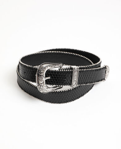 Ceinture western noir - Pimkie