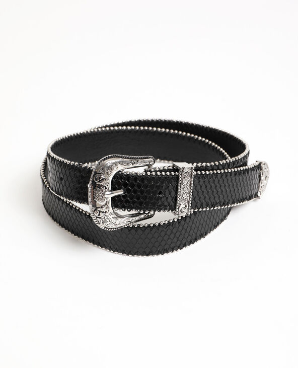 Ceinture western noir - Pimkie