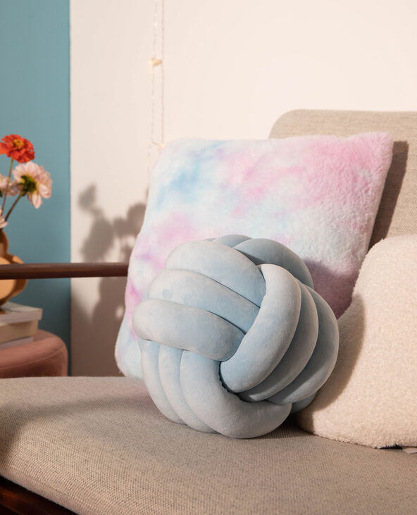 Coussin pelotte bleu - Pimkie