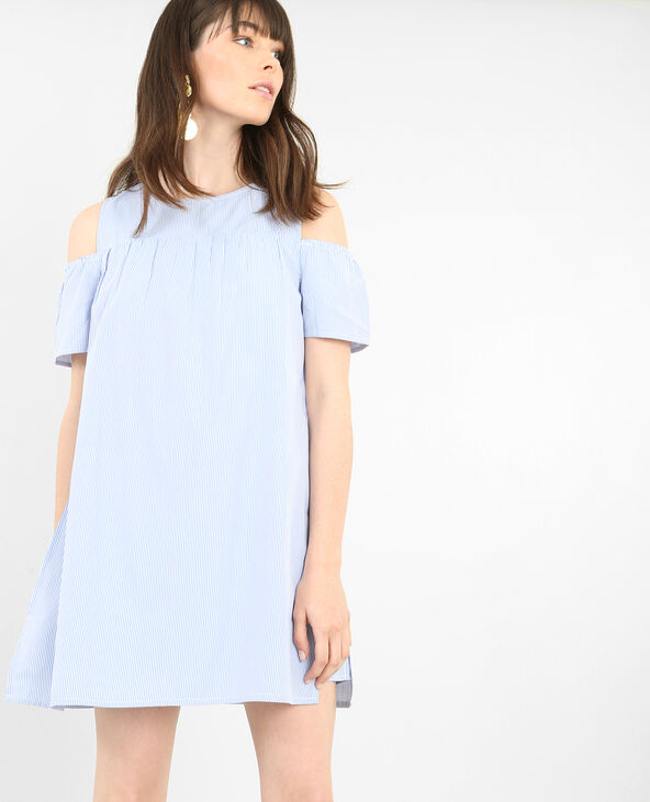 Combi short effet robe blanc - Pimkie
