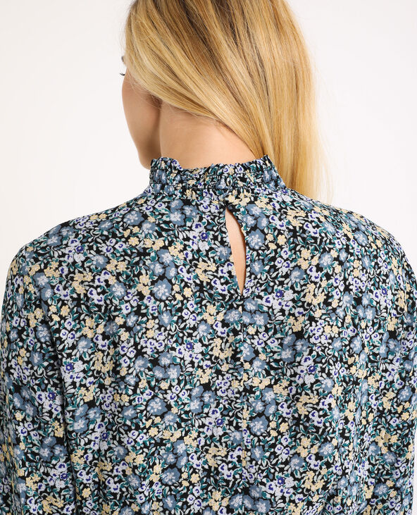 Robe col montant noir - Pimkie