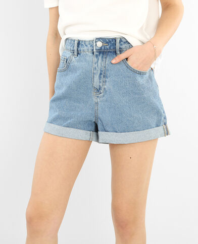 Short mom bleu denim - Pimkie