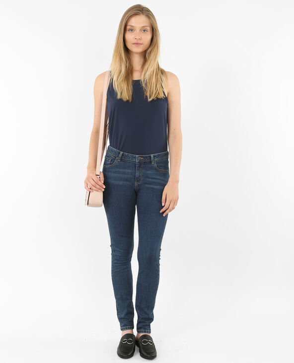 Top en dentelle bleu marine - Pimkie