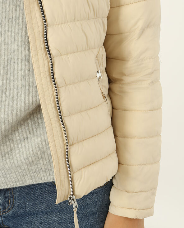 Doudoune fine beige - Pimkie