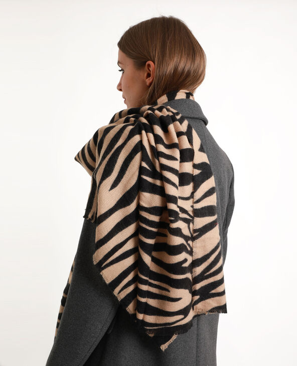 Echarpe toute douce beige - Pimkie