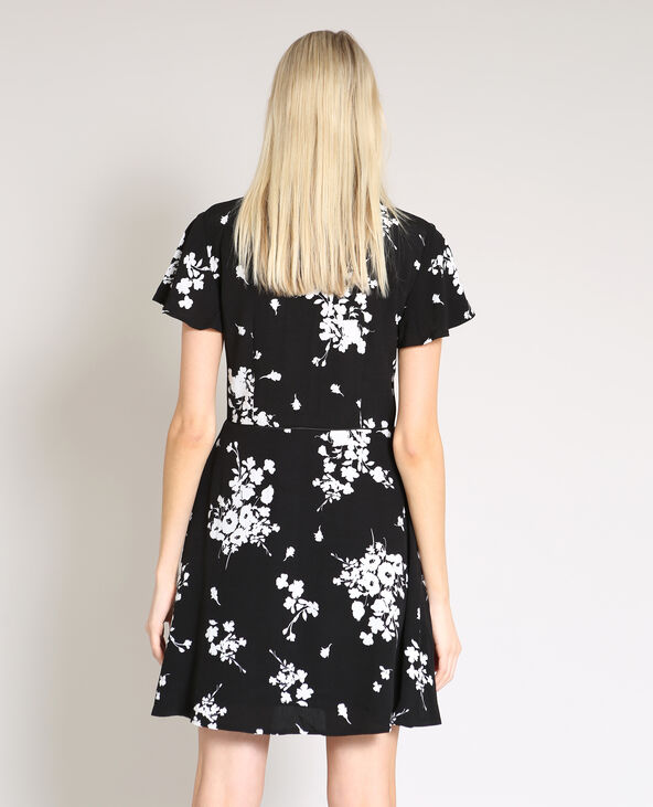 Robe à col montant noir - Pimkie