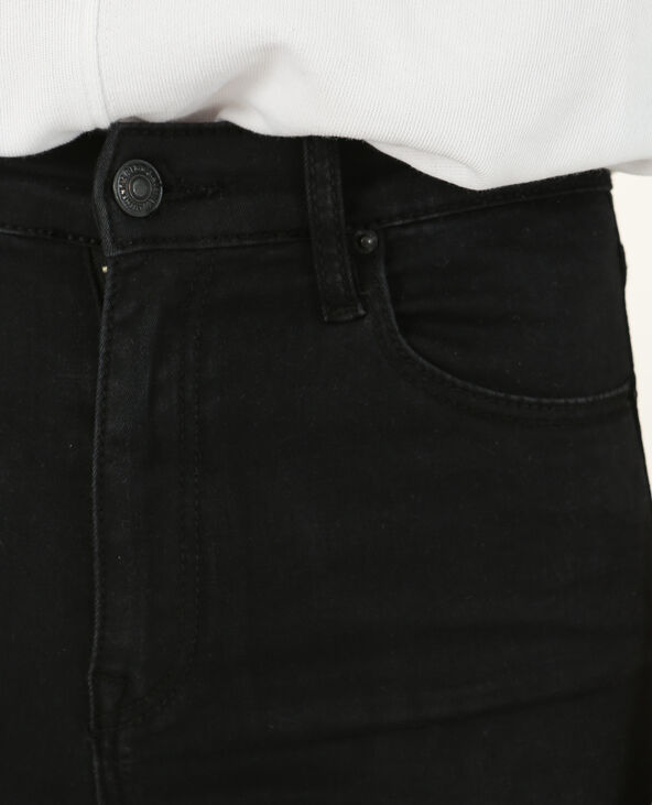 Jean skinny taille haute noir - Pimkie