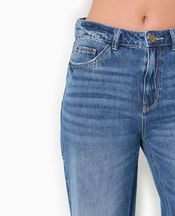 Jean wide taille haute bleu - Pimkie