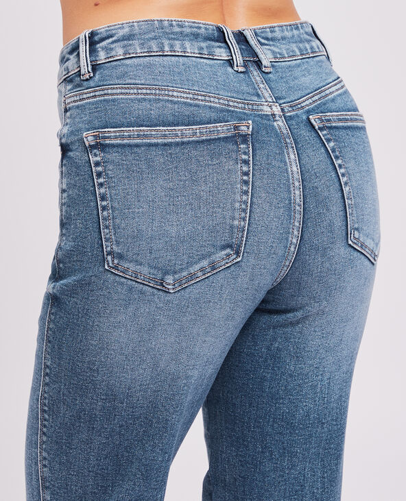 Jean droit stretch bleu - Pimkie