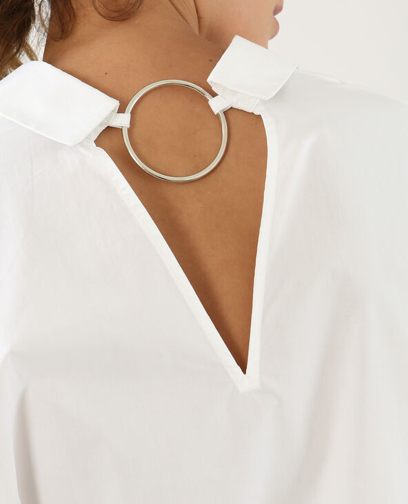Chemise à nœuds blanc - Pimkie