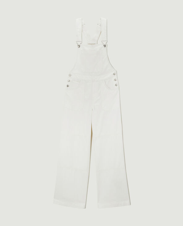 Salopette en jean baggy blanc - Pimkie