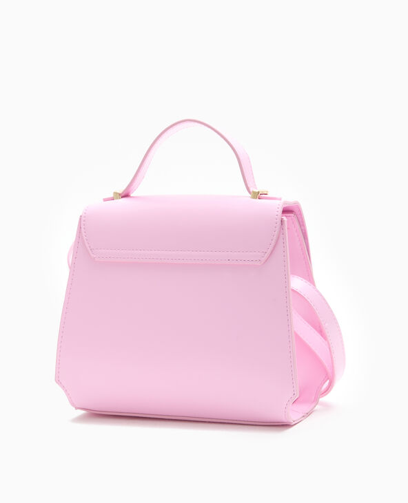Sac boxy avec poignée et bandoulière Rose poudré - Pimkie