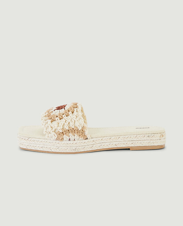 Crochet mules hotsell