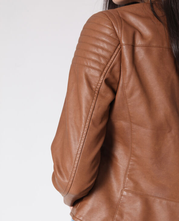 Veste simili sale camel
