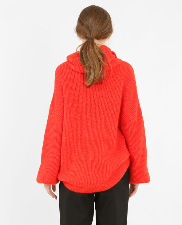 Pull oversize rouge - Pimkie