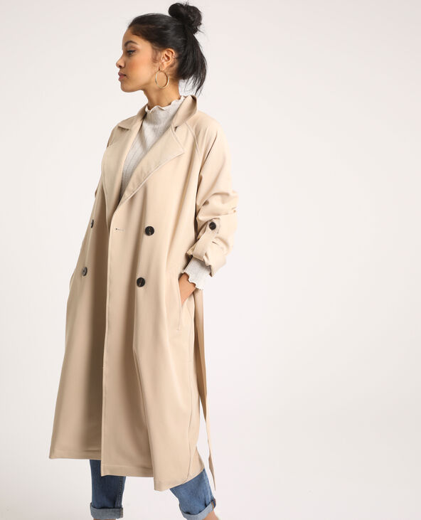 Trench fluide beige - Pimkie