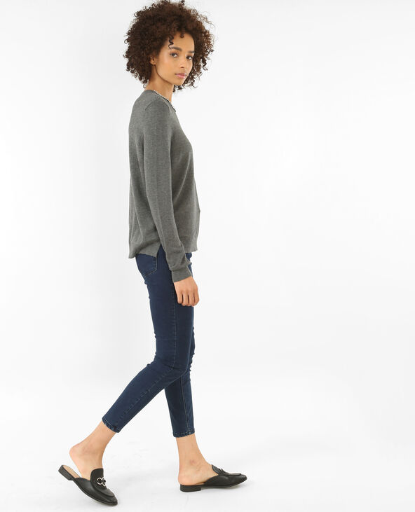 Jean skinny taille haute bleu - Pimkie