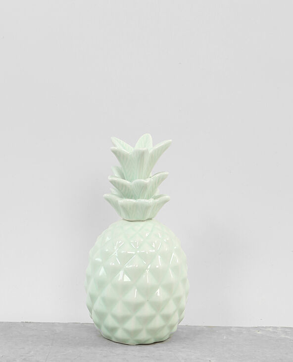 Ananas décoratif bleu turquoise - Pimkie