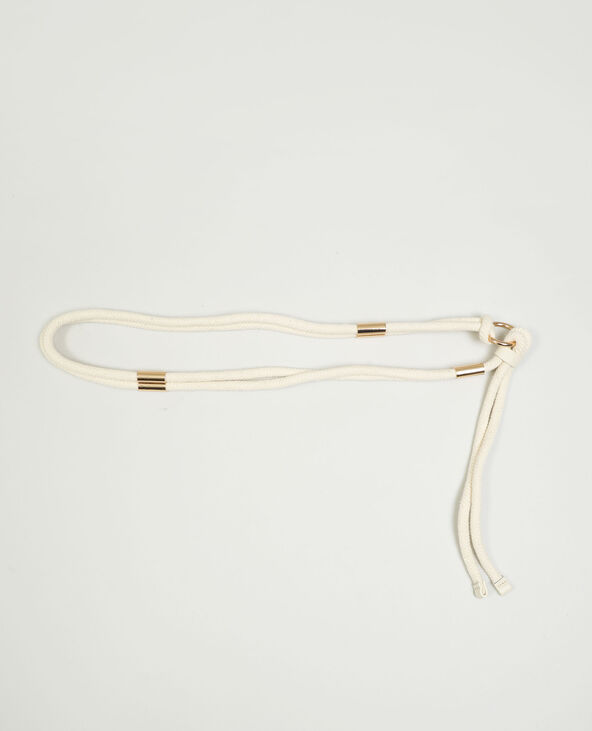 Ceinture cordon taupe - Pimkie