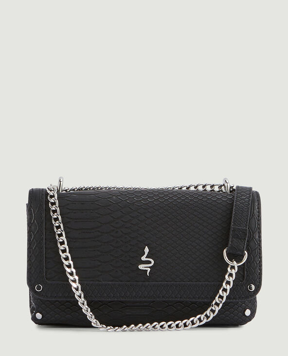 Sac effet serpent noir - Pimkie