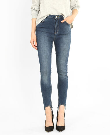Jean skinny fuseau bleu marine - Pimkie