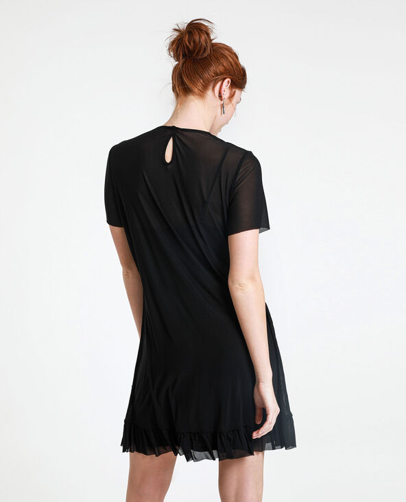 Robe à perles noir - Pimkie