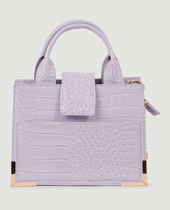 Sac boxy lilas - Pimkie