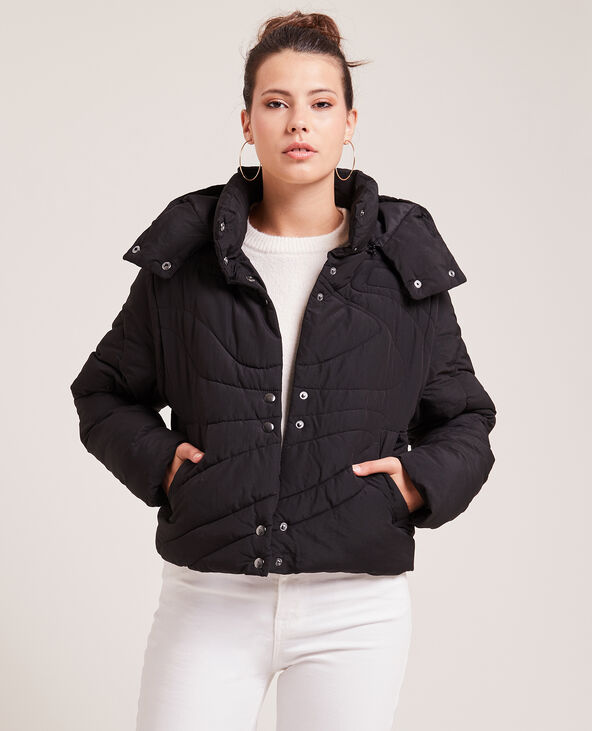 Doudoune matelassage wavy noir - Pimkie