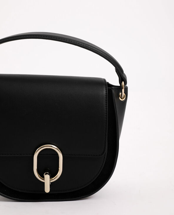 Sac à main rond noir - Pimkie