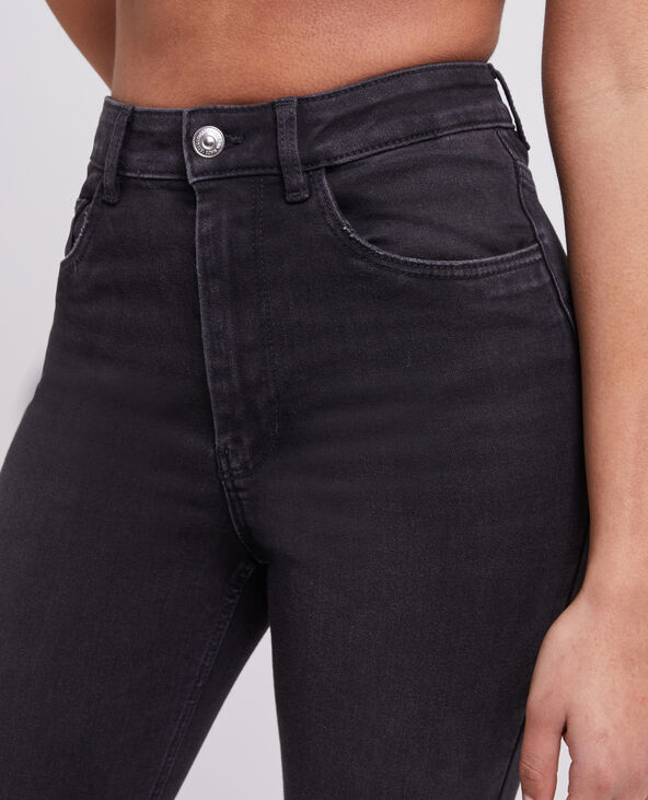 Jean skinny taille haute noir - Pimkie