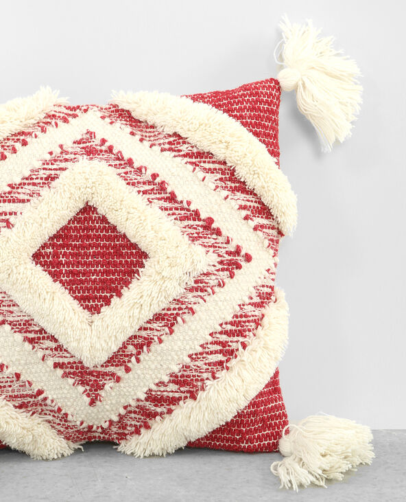 Housse de coussin berbère violet - Pimkie