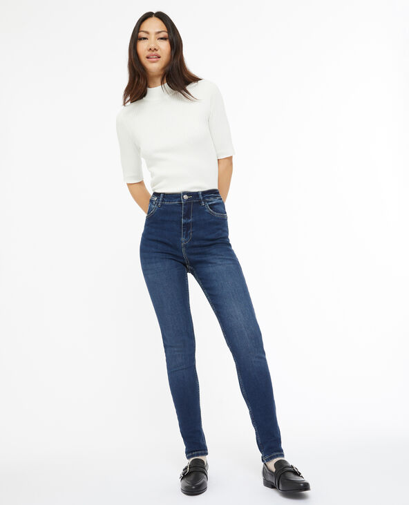 Jean skinny push up taille regular bleu - Pimkie