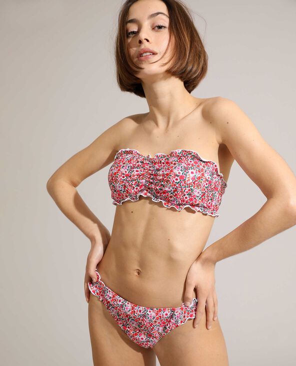 Haut de maillot de bain bandeau liberty blanc - Pimkie