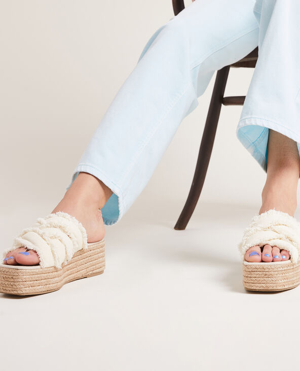 Mules semelles compensées clearance