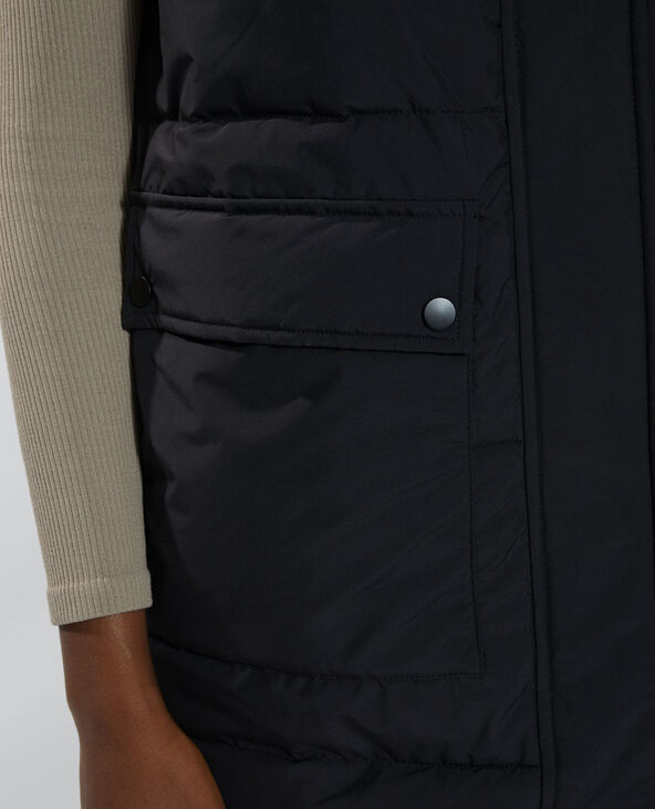 Doudoune matière 100% recyclée noir - Pimkie