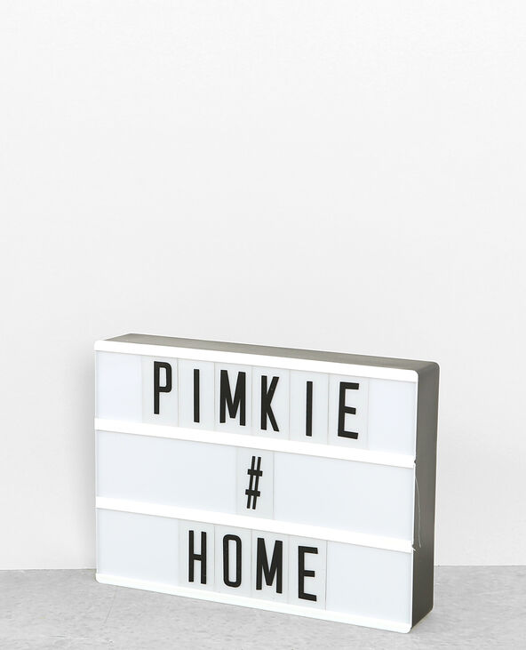 Lightbox A4 écru - Pimkie