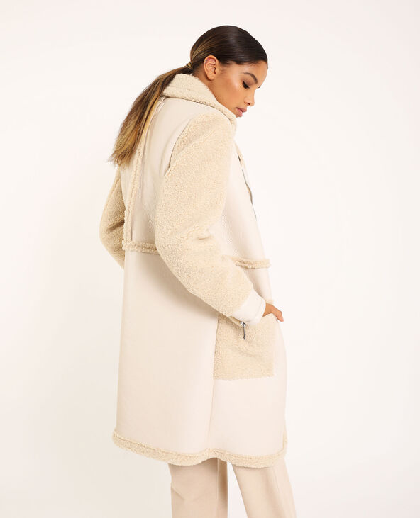 Manteau imitation new arrivals mouton pimkie