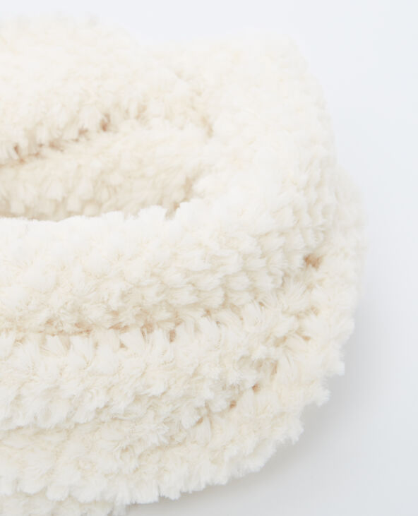 Snood tout doux blanc - Pimkie