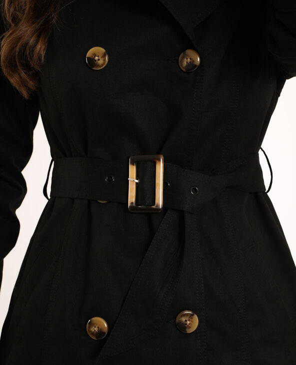 Trench avec ceinture noir - Pimkie