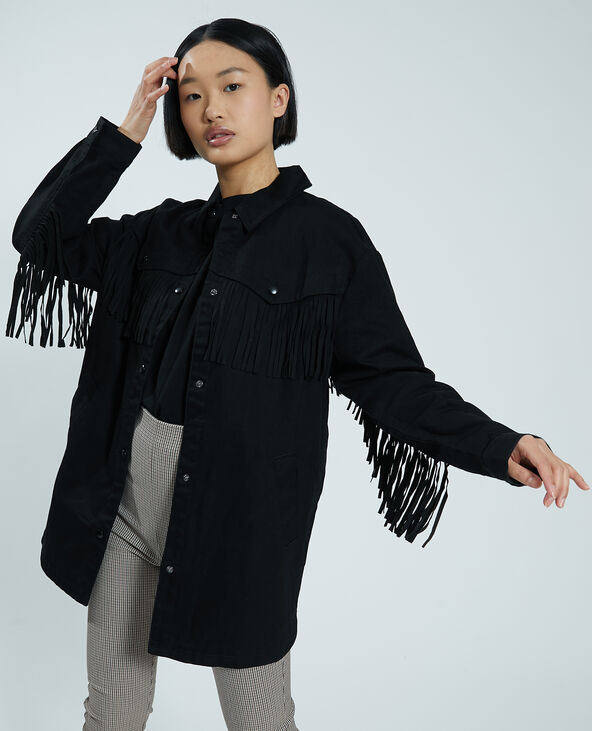 Veste à franges zara deals