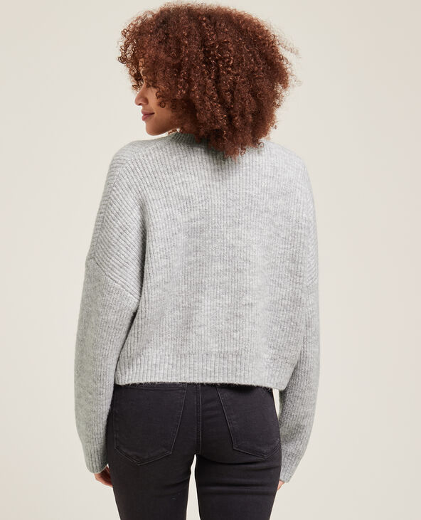 Gilet court en maille