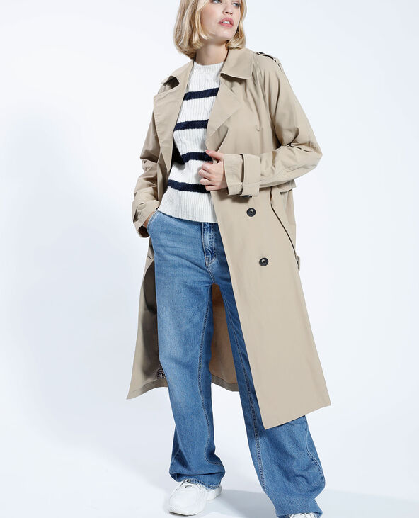 Pull rayé marin bleu marine - Pimkie