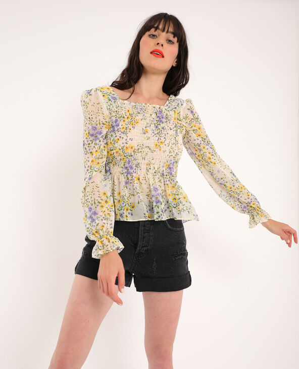 Blouse fleurie pimkie sales